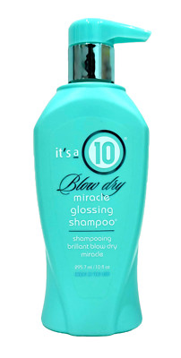 It's A 10 Miracle Blow Dry Glossing Glaze Hair Shampoo 10.0oz New 100% Authentic