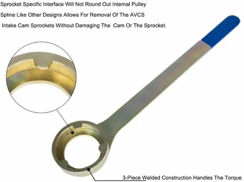 For Subaru WRX STi AVCS Intake/Exhaust Cam Sprocket Tool Wrench Holder Kit - Picture 5 of 15