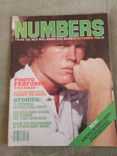 NUMBERS November 1978 Blueboy Gay JASON FURY The Biker MONFORTIN INHERITANCE