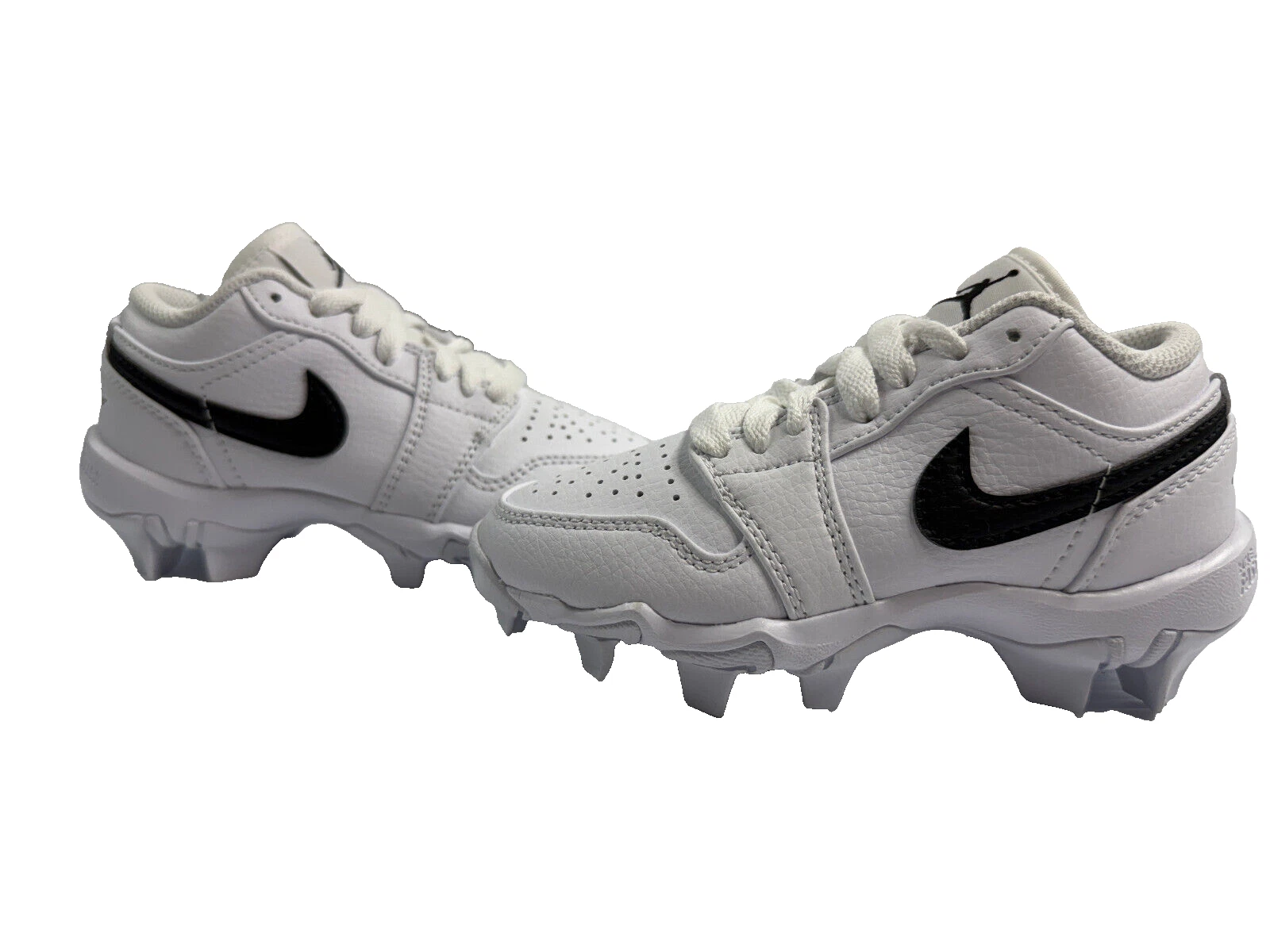 Jordan 1 tacchetti bassi multisport bianco nero bambino taglia 10C HF6885 100