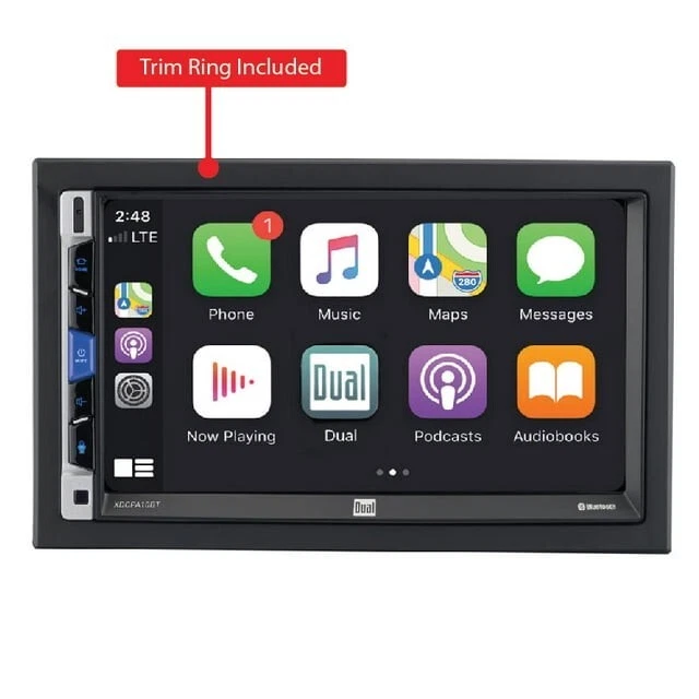 Dual Electronics XDCPA10BT 7 inch Double DIN Car Stereo Apple CarPlay & Android™ - Image 3 of 4