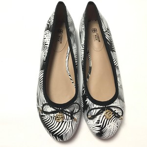 black bow shoes flat