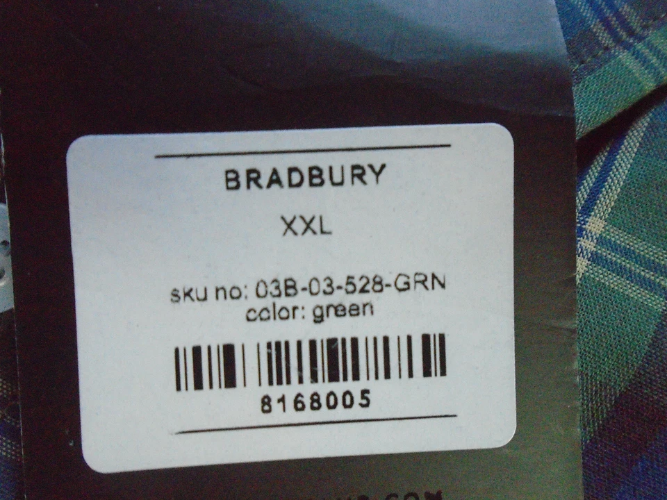 FIVE FOUR Mark McNairy Bradbury Long Sleeve Plaid Shirt 2XL NEW NWT - Image 3 of 4