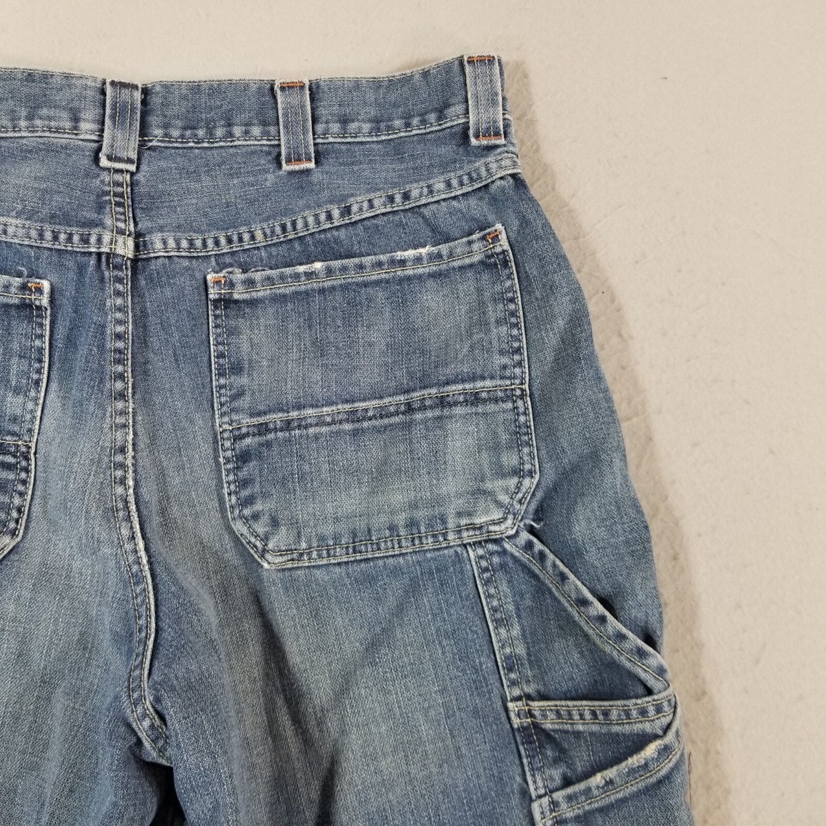 Old Navy painters pants jeans men's 36 x 34 loose baggy blue denim