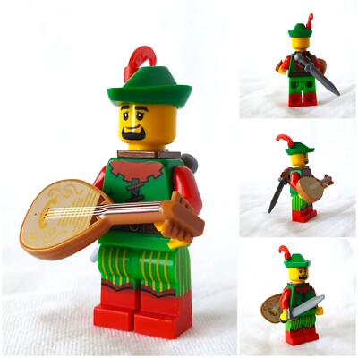 MOC aus LEGO -Teilen Forestmen  Troubadour Bard Waldläufer |passt zu 10305 10332