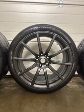 4X Mclaren 650/675 Superlight 10 Spoke Stealth Grey RIMS ONLY