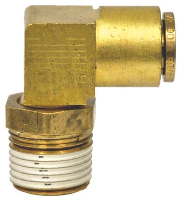 PN PL1369-8B DOT AB M-SwlElb 1/2inTube-1/4in (Pack of 1)