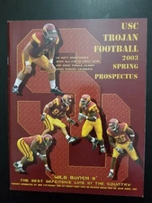 2003 USC TROJANS SPRING PROSPECTUS SCARCE GROOTEGOED,CODY,PATTERSON,UDEZE,NAZEL