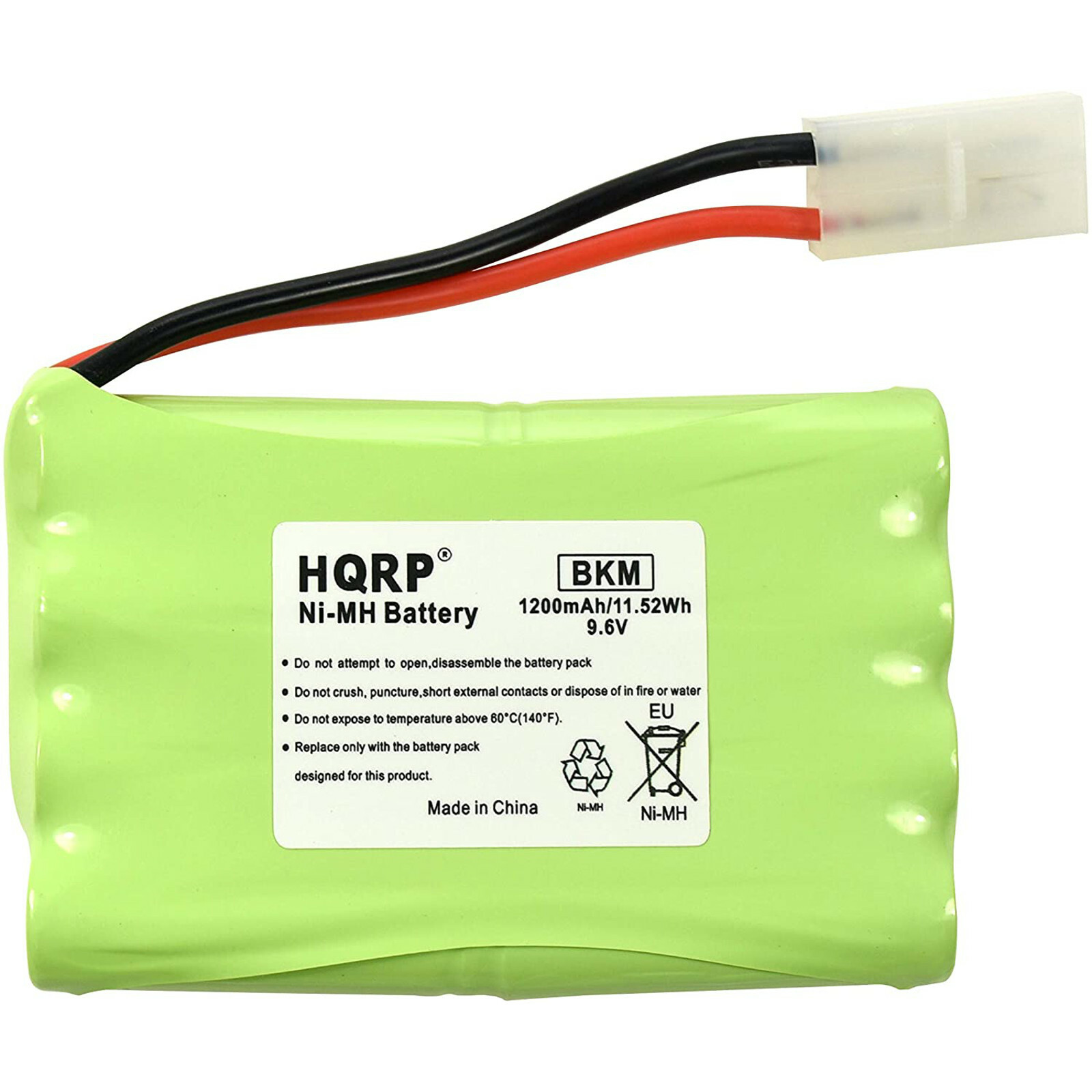 Battery Pack 9.6V 1200mAh Standard Tamiya Connector for RC Car Boat Robots Hobby
