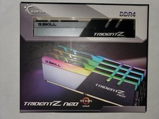 G.skill Trident Z Neo 32gb (4 X 8gb) Ddr4 3800 Cl14 Memory Kit for