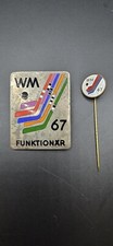 IIHF Ice Hockey World Championship 1967 Austria Participant's Badge Pin