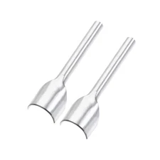 Half-Round Leathers Cutter Punch 15mm Strap End Punch Tool for DIY Crafts