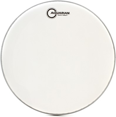 Aquarian TRP13 Triple Threat Snare Fell 13 Zoll – Starkes Fell Für Rock & Metal