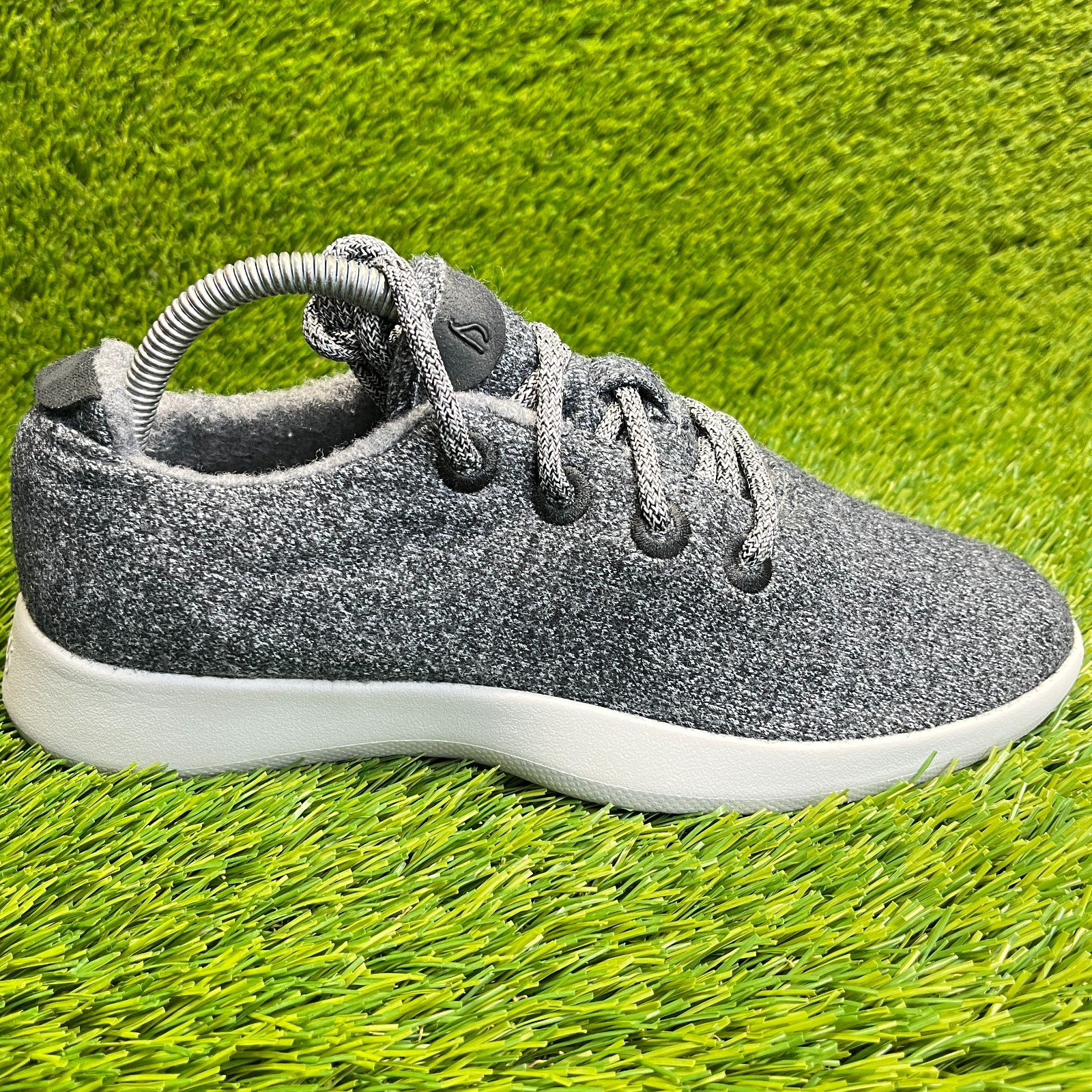 SAOLA Scarpe da corsa sportive Allbirds lana runner grigio naturale da uomo taglia 8 sneakers