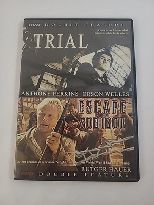 The Trial & Escape From Sobibor DVD Double Feature - NEW SEALED / FREE SHIPPING