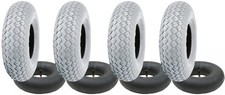 Pneu Et Chambre À Air De Scooter Mobilité Gris 2,80/2,50-4 TR87 (Ensemble De 4)