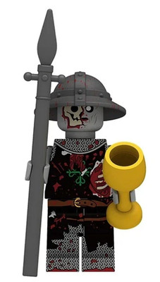 Zombie Crusader Kreuzritter Figur