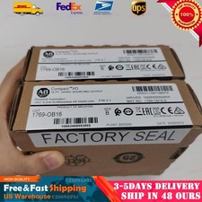 New Allen-Bradley 1769-OB16 CompactLogix 16 Pt 24VDC D/O Module US Free Tax