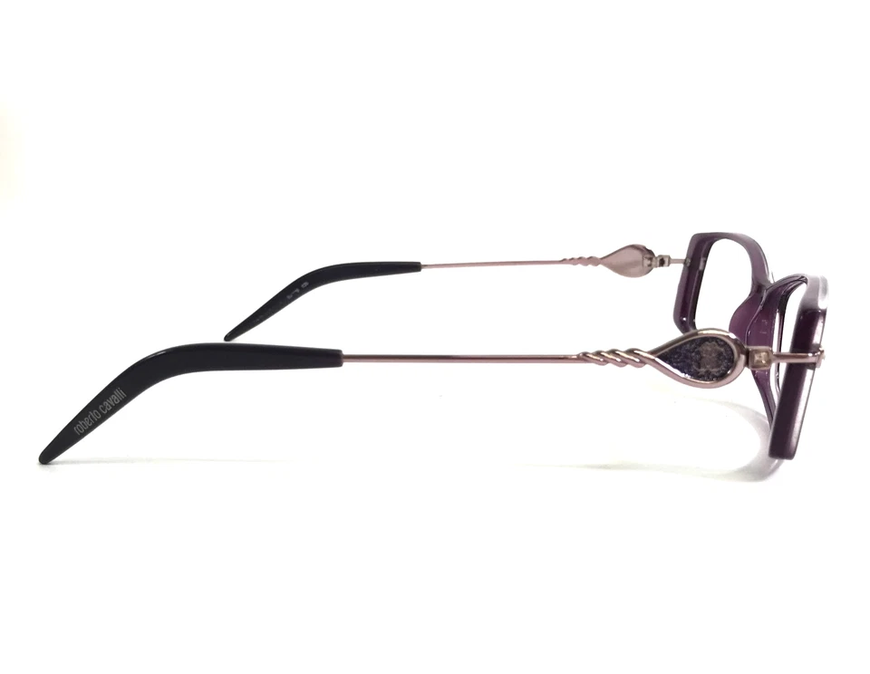 Monturas de gafas Roberto Cavalli Corbezzolo 636 083 púrpura oro rosa 53-16-135 Foto 3 de 4