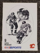 1986-87 Kraft Drawings Hockey Cards 14