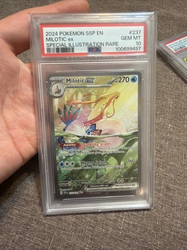 Pokemon Milotic EX Special Illustration Rare 237/191 Surging Sparks PSA 10