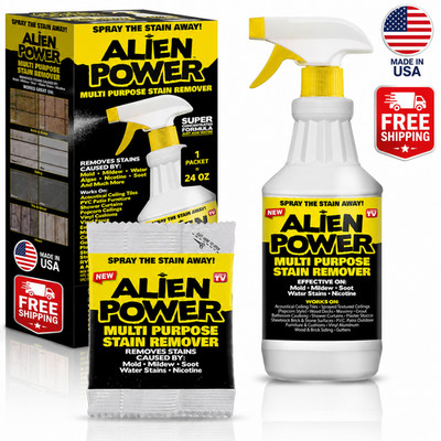 Alien Power Super Concentrated Multi-Purpose Stain Remover Cleaner Kit Spray Bot