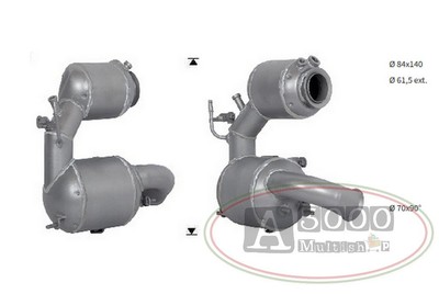 Filtro FAP / DPF BMW-MINI Paceman Cooper D 1.6TD DPF 1598 cc 82 Kw ...