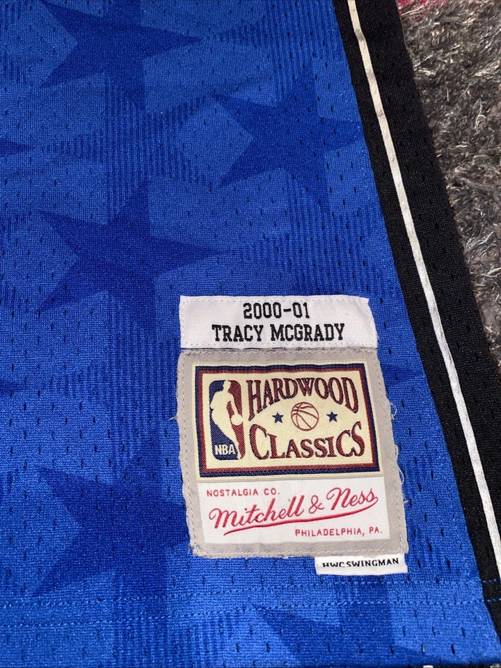 Mitchell Ness Authentic Tracy McGrady Orlando Magic 2000-01 NBA L HWC Team - Image 2 of 4