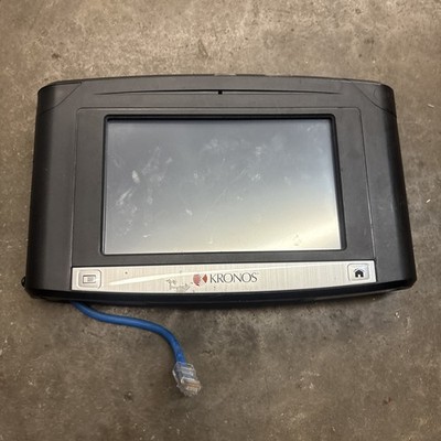 Kronos InTouch 9100 Digital Time Clock with PoE / 8609000-023 Untested