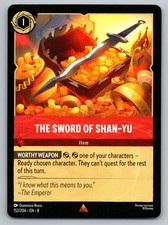 Disney Lorcana The Sword of Shan Yu Reign of Jafar Rare 152/204 NM