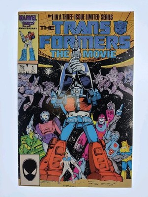 Rare MINT 9.8 Transformers #1 The Movie Adaptation 1986 1st Limited Optimus App 
