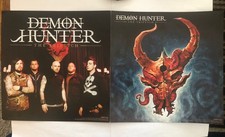 "Póster de gira promocional de banda de 12x24"" Demon Hunter The Triptych 2005 discos de estado sólido"