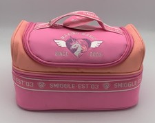 Smiggle Smiggler UNICORN DoubleDecker Lunch Bag Box PINK With Bottle Brand New??