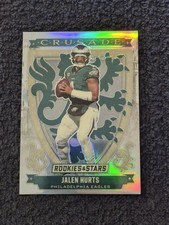 Jalen Hurts 2025 Rookies & Stars Crusade #4 Silver {Vibrant & Sharp} EAGLES