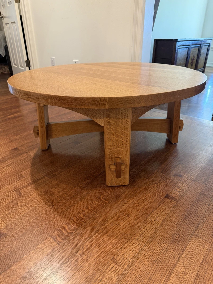 Antique Round Oak Table In Antique Tables (1900-1950) for sale | eBay