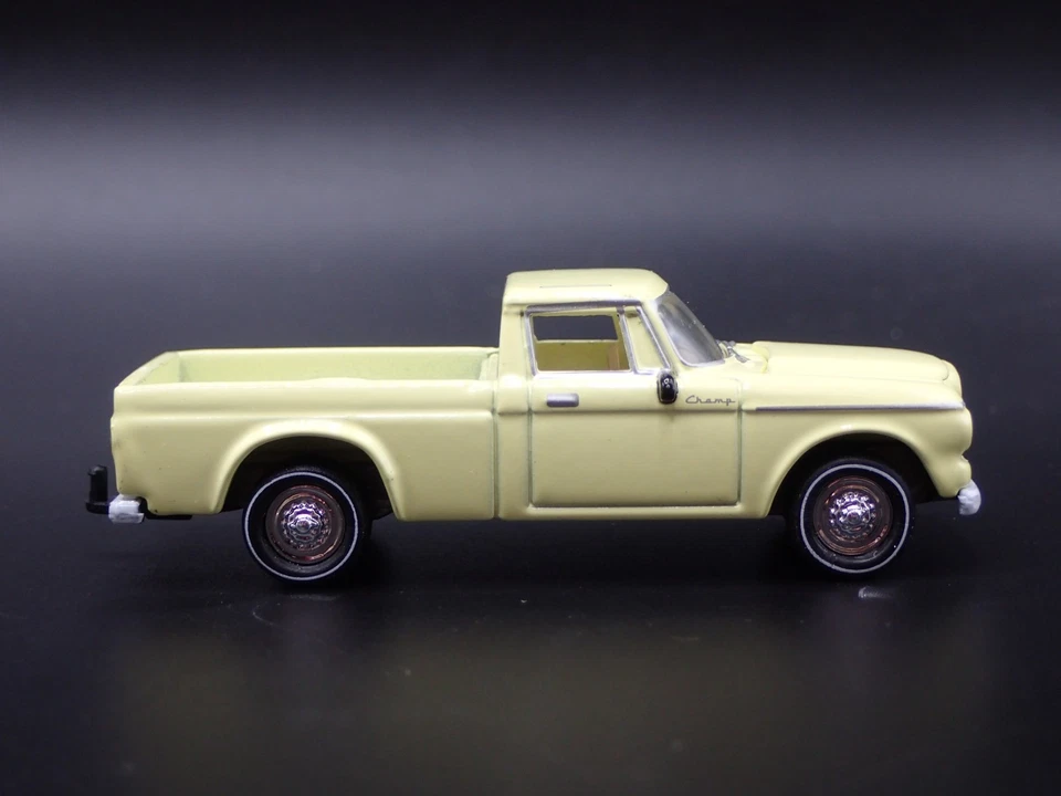 1960-1964 Studebaker Champ Pick-Up Camion W con Gancio 1:64 Scala Modellino Car - Immagine 3 di 4