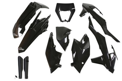 UFO BODY KIT FULL EXC 17-19 BLK KTM EXC 250, KTM EXC 250 TPI KTKIT523F@001