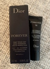 Dior 1N Forever Foundation  - 2.7ml - NEW AUNTHETIC