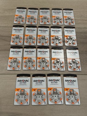 Rayovac Size 312 Extra Advanced Hearing Batteries 114 Batteries (19 Packs Of 6)