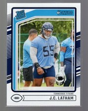 2024 Panini Donruss - Rated Rookie J.C. Latham #340 (RC)