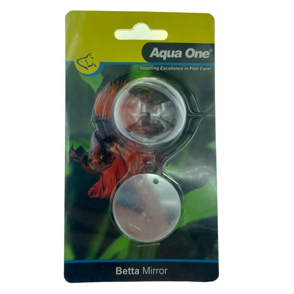 Aqua One Fish Tank Aquarium Betta Mirror With Float