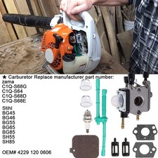 SH55 SH85 BG55 Carburetor Kit 1 Set Easy…