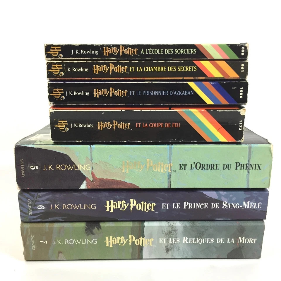 Harry Potter Lot 7 Livres / Collection Complète L'intégrale 1 à 7 - Photo 2/3