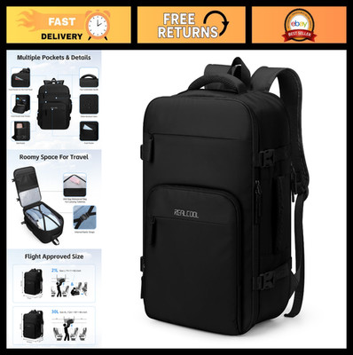 15.6-17.3'' Laptop Travel Backpack, TSA Approved, Waterproof, Ergonomic, Gym/Busi