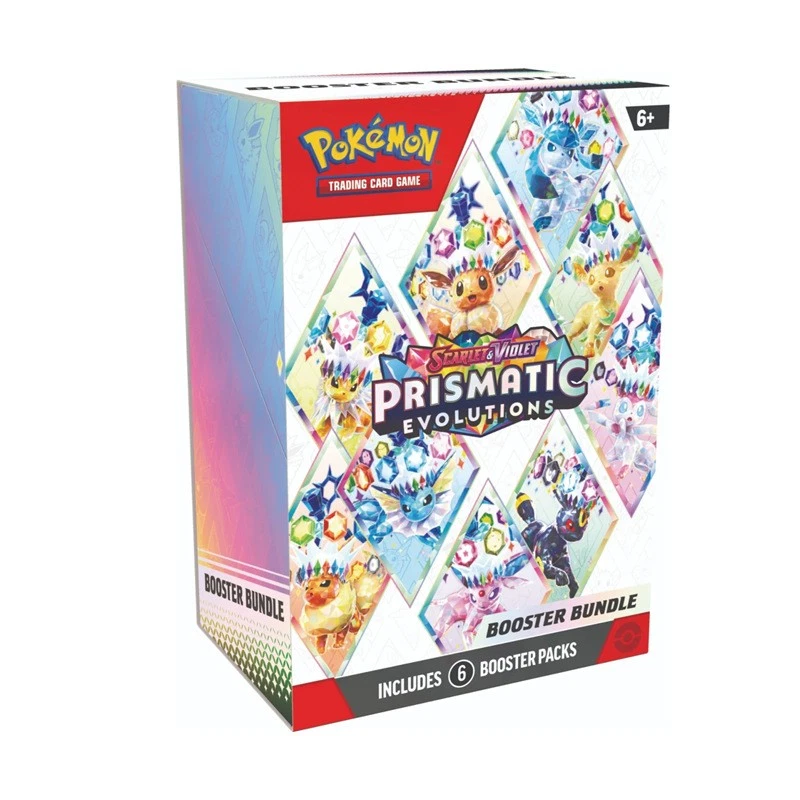 60pcs Prismatic Evolutions Booster Bundle Board Game Cards New & Factory Sealed - Image 2 of 4
