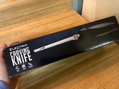 Ovente Electric Kitchen Carving Knife EK4510B NEW in box
