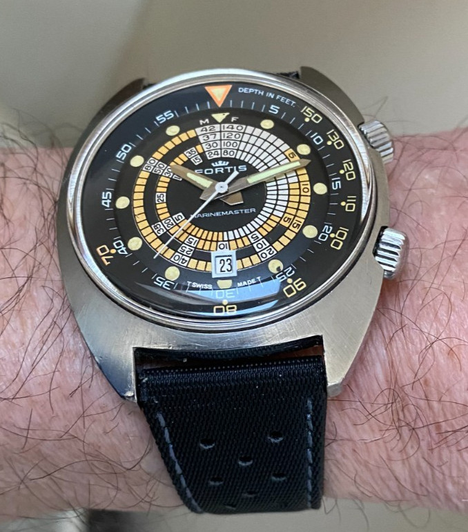 Fortis Marinemaster Super Compressor Vintage Watc… - image 11