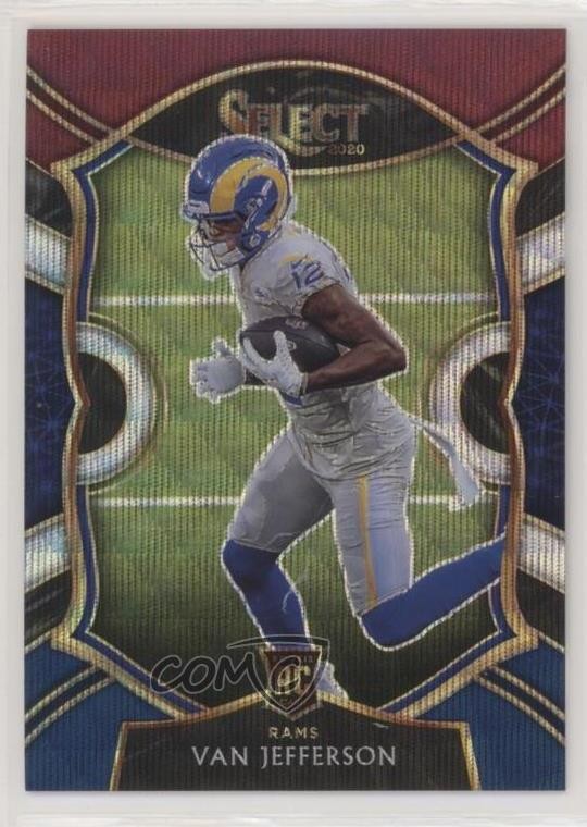 2020 Panini Select Concourse Tri-Color Prizm /199 Van Jefferson #71 0cz
