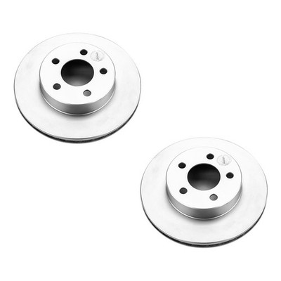 SET-P15AR8554EVC-2 Powerstop Brake Discs 2-Wheel Set Front 4WD AWD  for Pickup