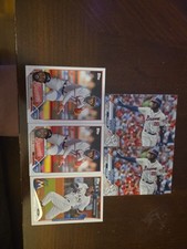 Marcell Ozuna 5 card lot Atlanta Braves Miami Marlins